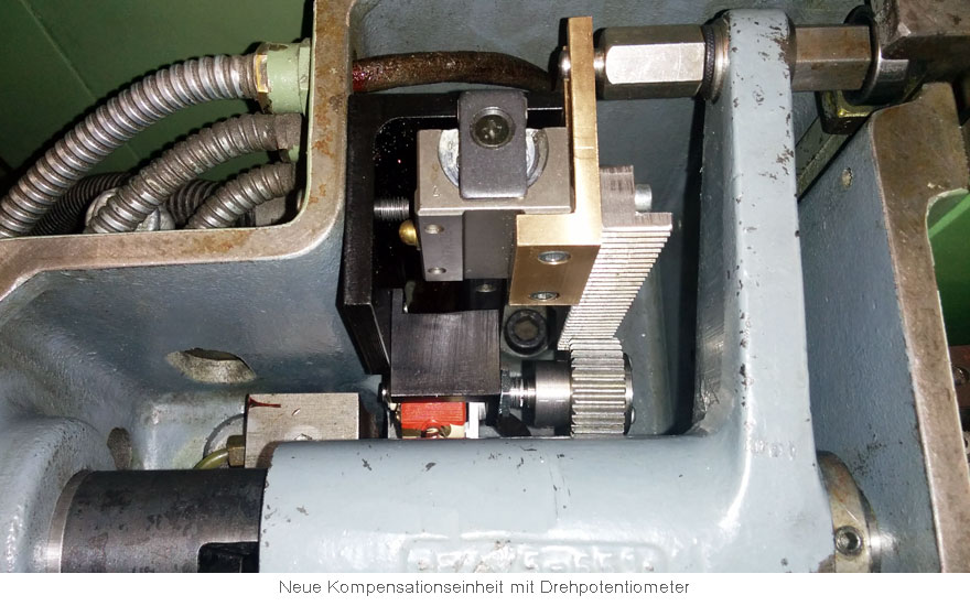 Neue Kompensationseinheit mit Drehpotentiometer für Drehzahlkompensation