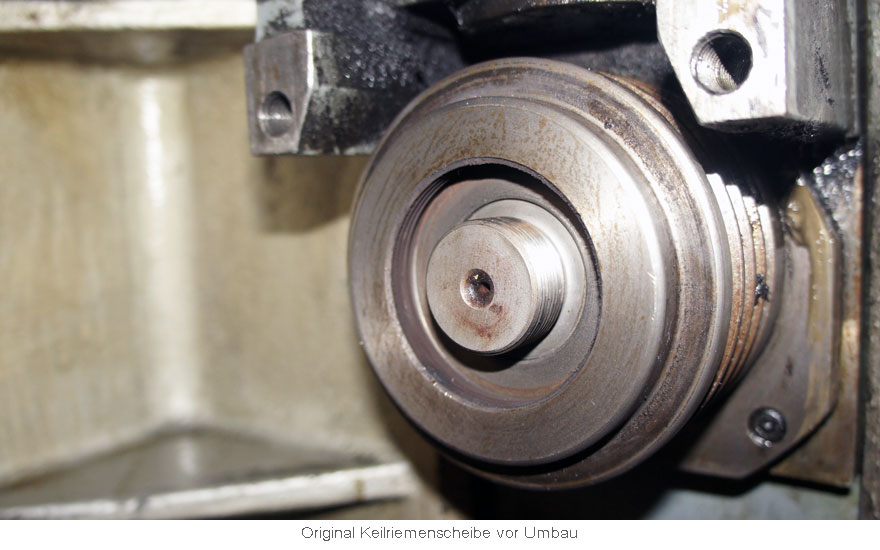 Original Keilriemenscheibe Hauptspindelantrieb