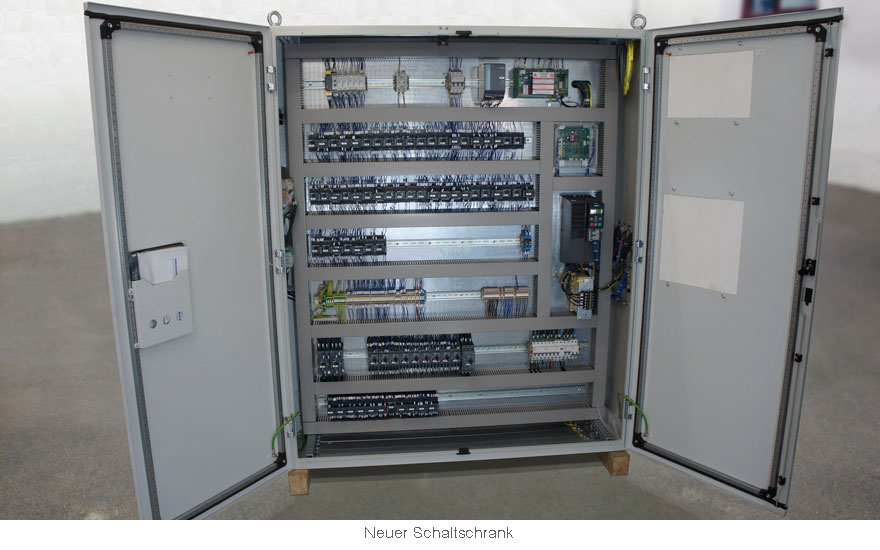 Retrofit Schaltschrank neu nach Umbau